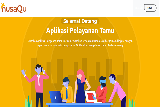 Website Layanan Tamu